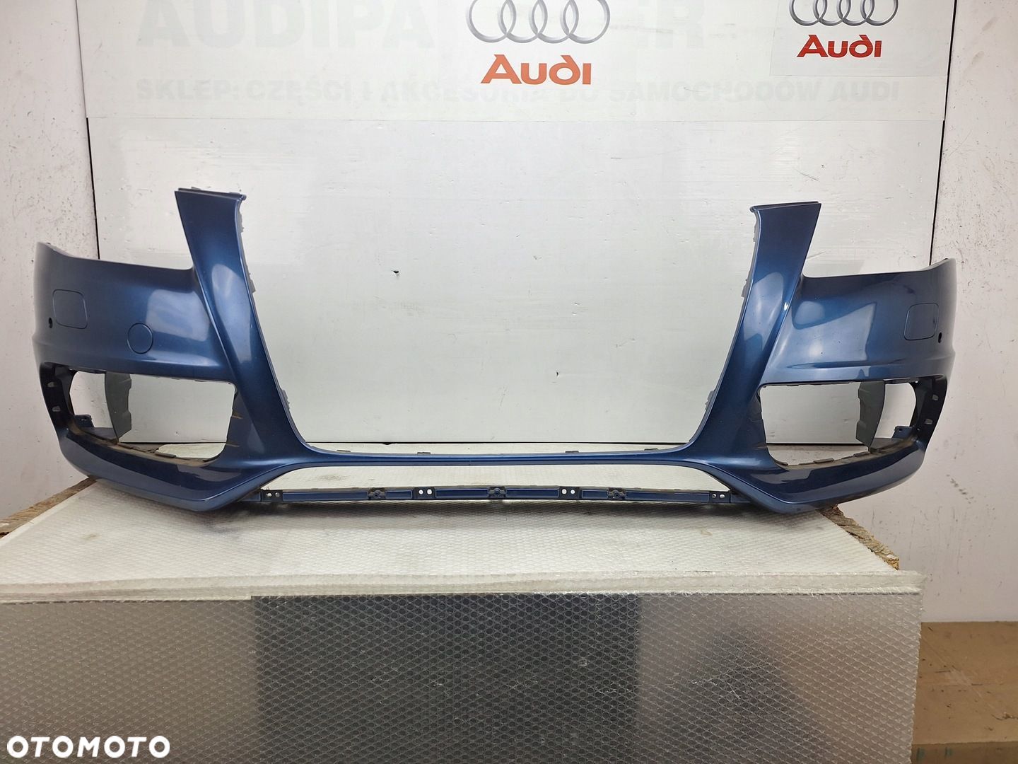 ZDERZAK AUDI A4 S-LINE B8 8K 8K0 PRZED LIFTEM 2008-2011 ORYGINAŁ OE ASO - 1