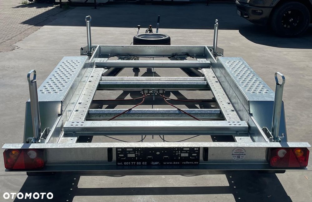 Besttrailers Przyczepa pod agregat z regulowaną belką DMC 1500-2700kg - 2