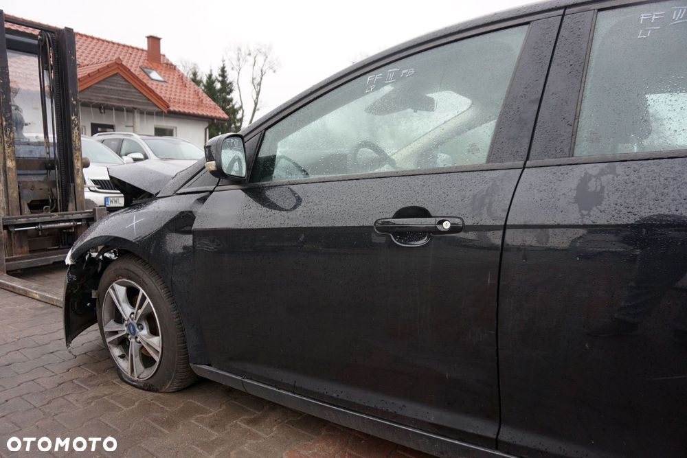 DRZWI PRZEDNIE LEWE FOCUS III MK3 5D HB FB  CZARNY FORD 2010-2014 - 3