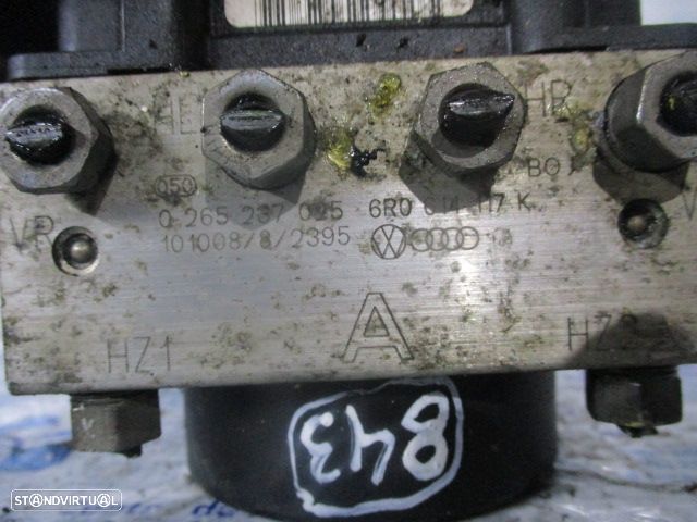 Abs 6R0614117K  0265237025  6R0907379S001 6R0907379ABH03 0265800870 SKODA FABIA 2 SW 2011 1.6TDI 90CV 5P CINZA SKODA FABIA 2 54 FASE 2 2011 1.6TDI 90CV 5P CINZENTO - 6