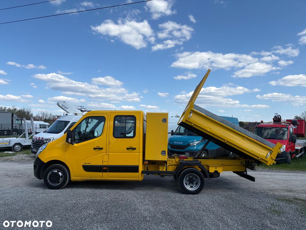 Renault MASTER 150dCi | WYWROTKA | DOKA | 7 OSOBOWY | DMC 3500KG | SPROWADZONY - 3