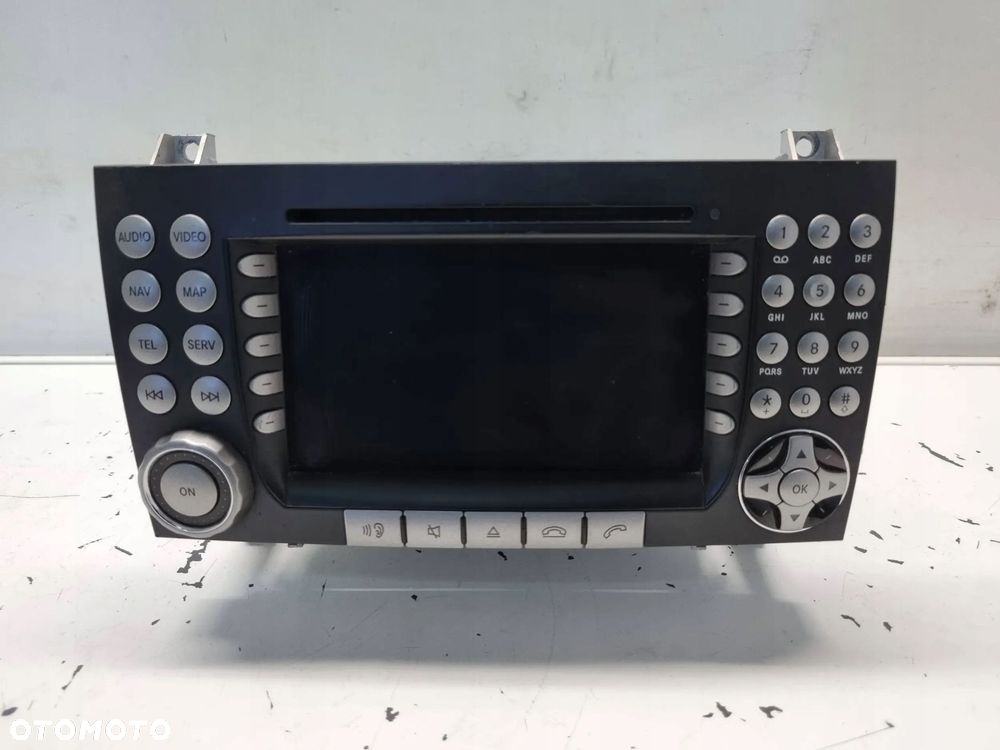 mercedes slk r171 radio radioodtwarzacz nawigacja a1718202989 - 2
