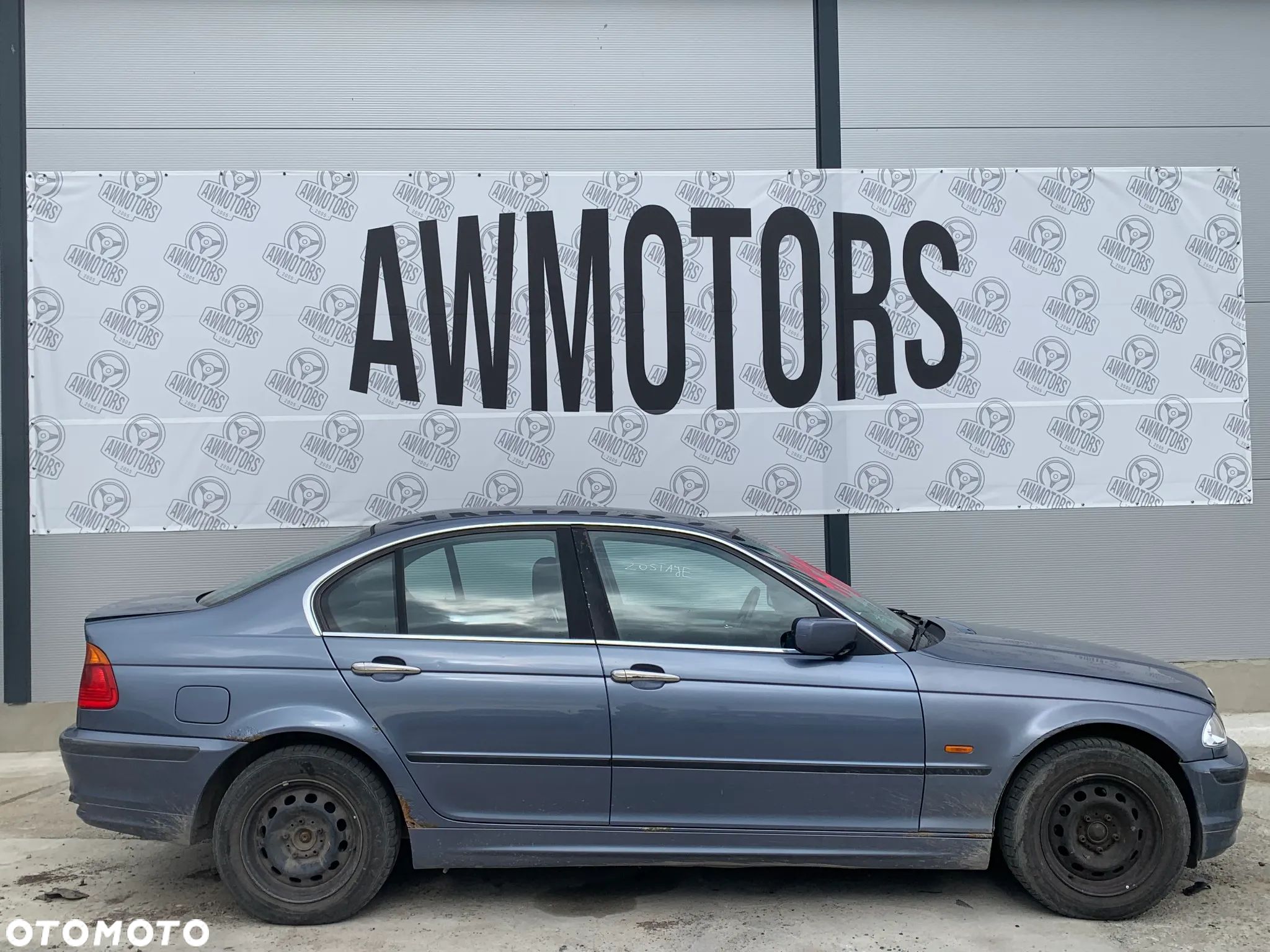 BMW E46 1999 *SAMOCHÓD NA CZĘŚCI* 1371 MASKA LAMPA DRZWI LUSTERKO ZDERZAK GRILL BŁOTNIK KLAPA BELKA PRAWE LEWE PRZÓD TYŁ - 1