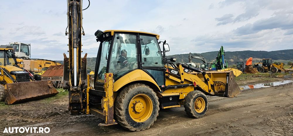 Caterpillar CAT 428 F Buldoexcavator - 14