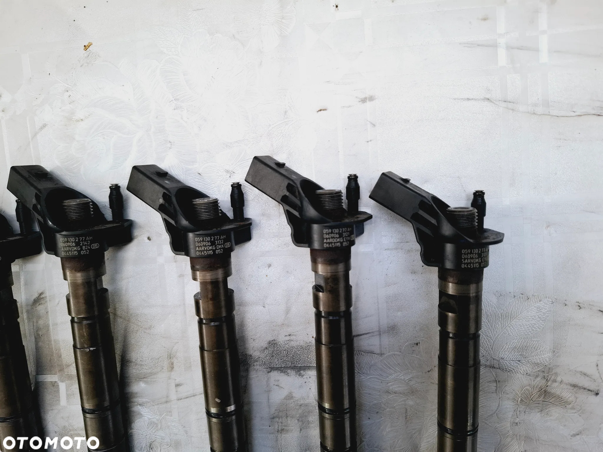 Wtryski Wtryskiwacze Wtrysk Wtryskiwacz Komplet 059130277AH 2.7 3.0 TDI Audi VW - 4