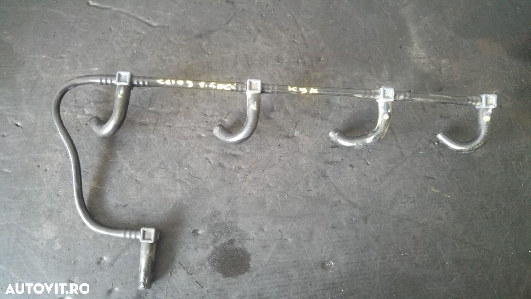 Rampa retur injectoare 1.5 dci k9k renault clio 3 - 1