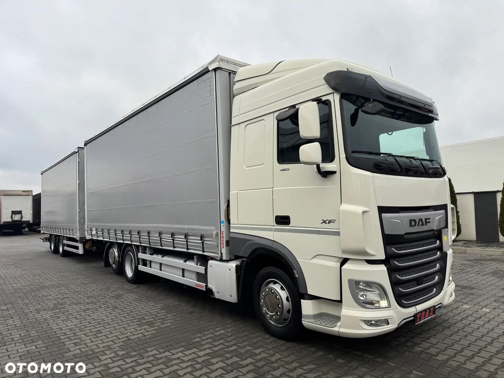 DAF XF480 6x2 + WECON - ZESTAW TANDEM PRZEJAZDOWY 7,7+7,7