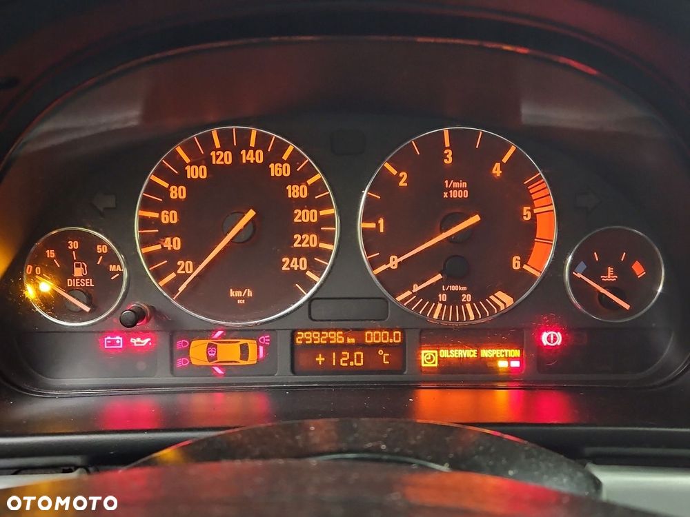 LICZNIK ZEGARY BMW E39 2.5B M54 UK 6914910 - 6