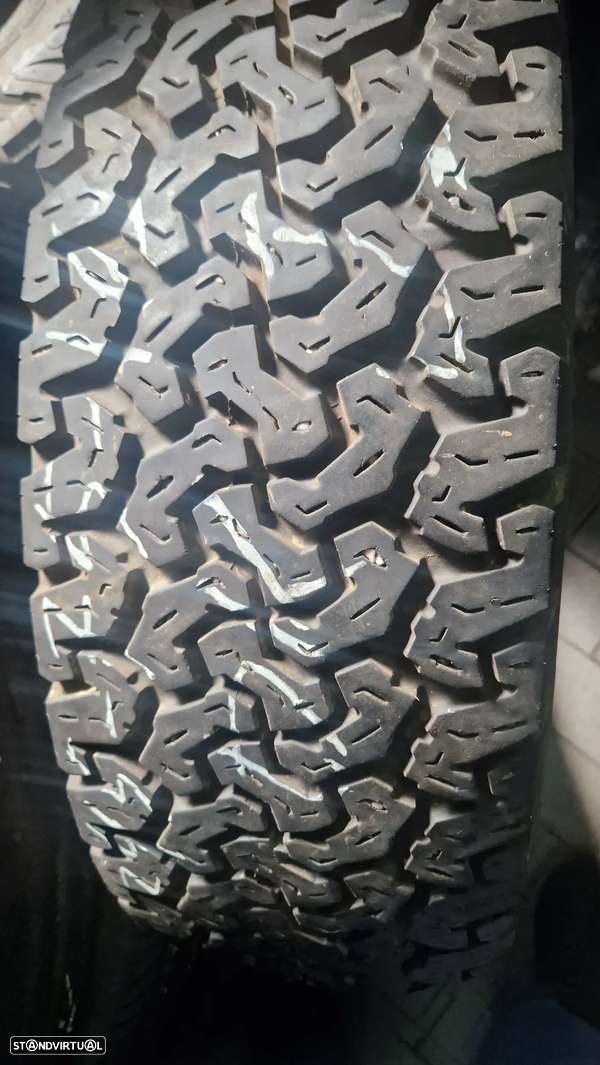 4 PNEUS 245/70/16 BFGOODRICH ALL TERRAIN