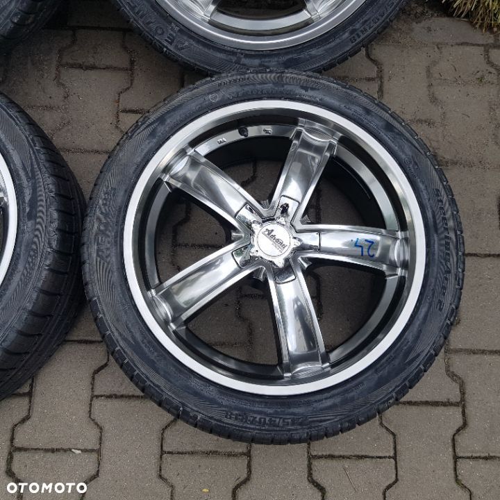 4x 8x18 ET20 5x120 Nowy komplet kół aluminiowych z oponami letnimi BMW 5, 6, 7 - 3