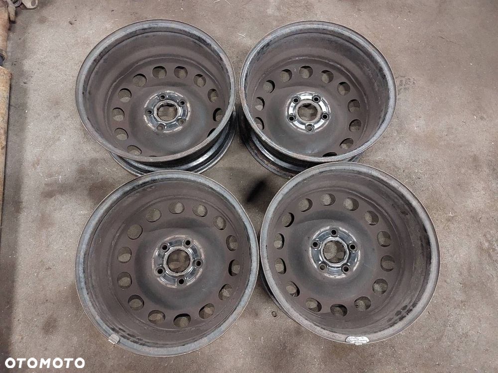 FELGA STALOWA 4 SZT 5x112 6,5Jx16 ET50 FI57,1 SEAT VW AUDI 1K0601027A - 5