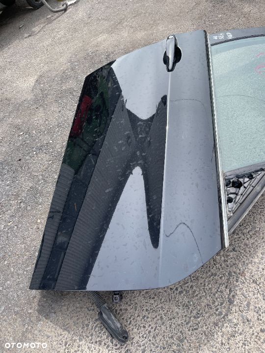 Drzwi przednie prawe Bmw e90 e91 kompletne Black Sapphire 475 - 3