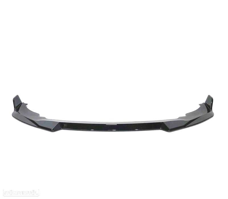 SPOILER LIP FRONTAL BMW F44 LOOK M PERFORMANCE PRETO BRILHANTE - 4