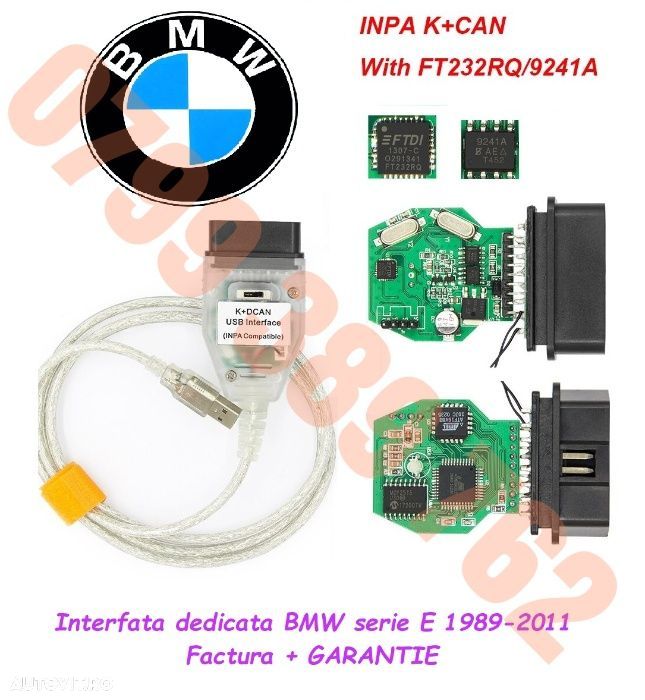 Interfata diagnoza auto BMW E Series si Mini K+DCAN - 1