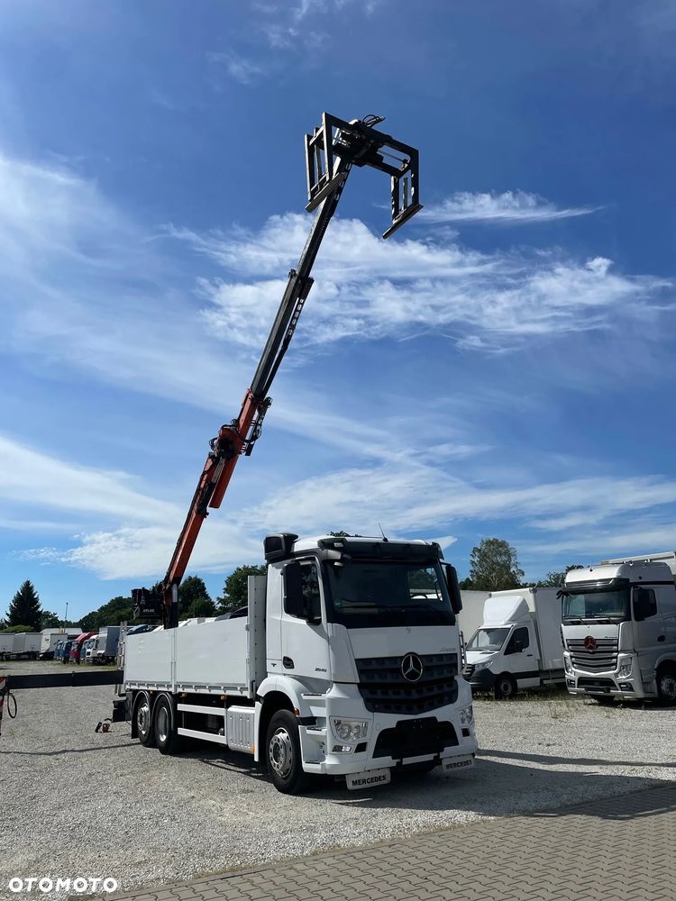Mercedes-Benz Arocs 2545, HDS ATLAS 186.3 - PILOT - 2