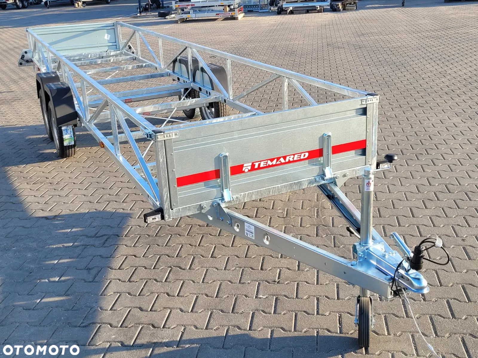 TEMARED DOSTAWA Przyczepa dłużycowa 606x122x40cm DMC 750kg na kategorię B - 5