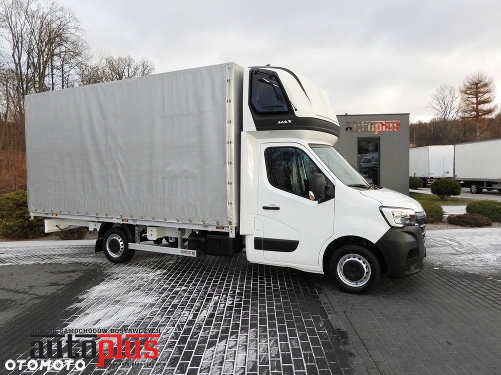Renault MASTER PLANDEKA 10 PALET WEBASTO TEMPOMAT LEDY PNEUMATYKA KLIMATYZACJA  165KM - 2