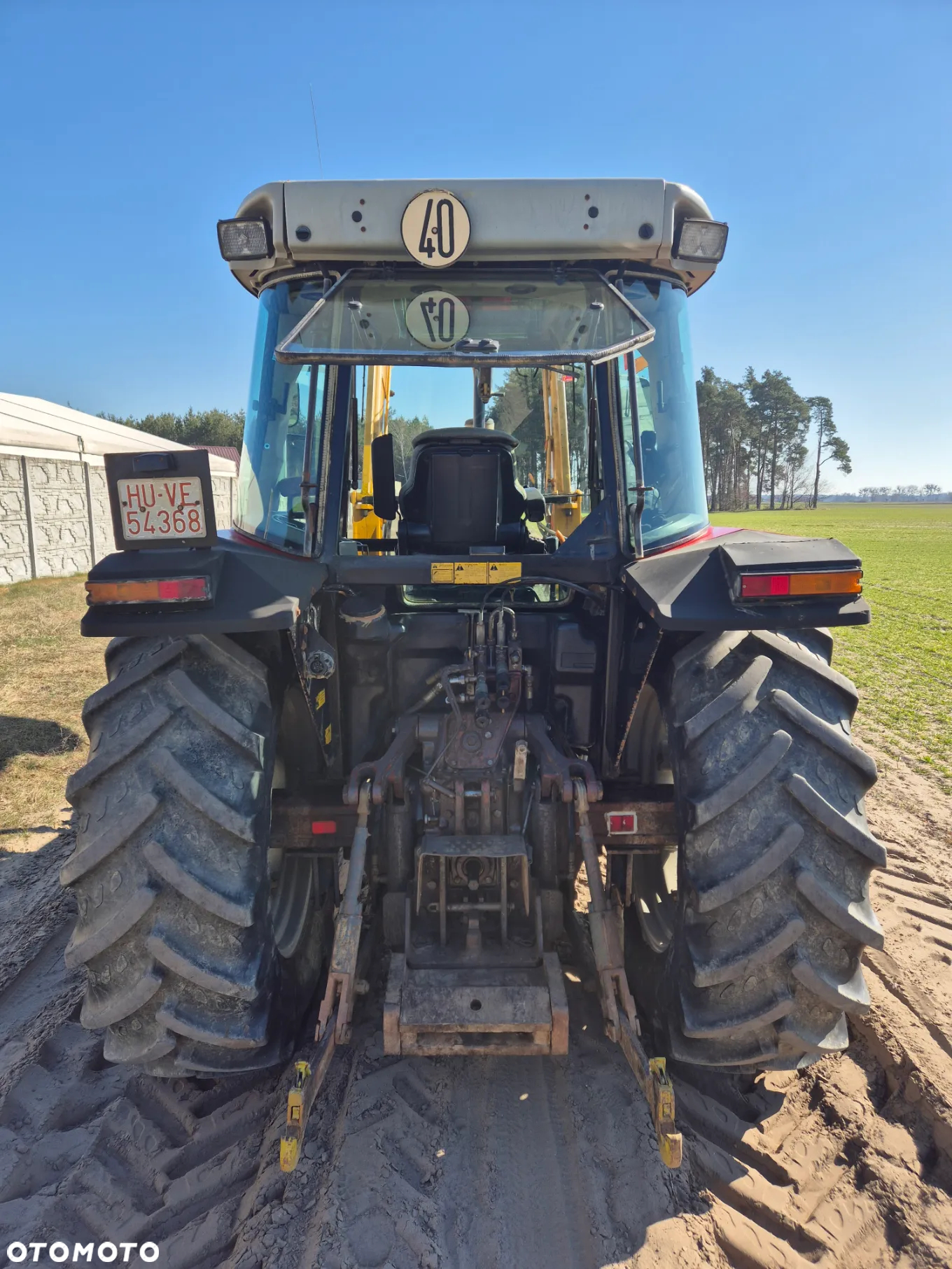 Massey Ferguson 6140 Cena Brutto 90 koni Pełna Pakiet Tur Łyżka dodatkowo koła wąskie 6130 MF  6150 - 12