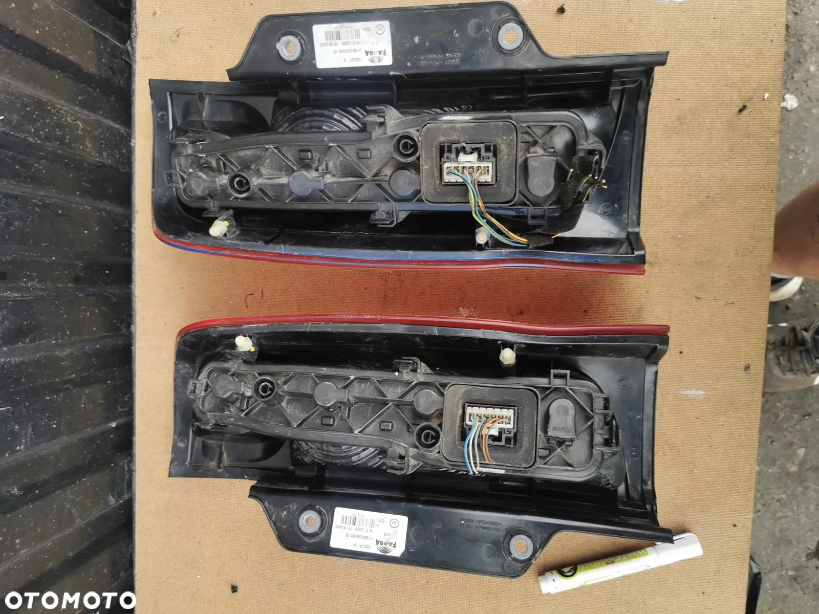 FIAT FIORINO NEMO BIPPER TYLNIA TYLNA LAMPA PRAWA LEWA WYSYŁKA - 5
