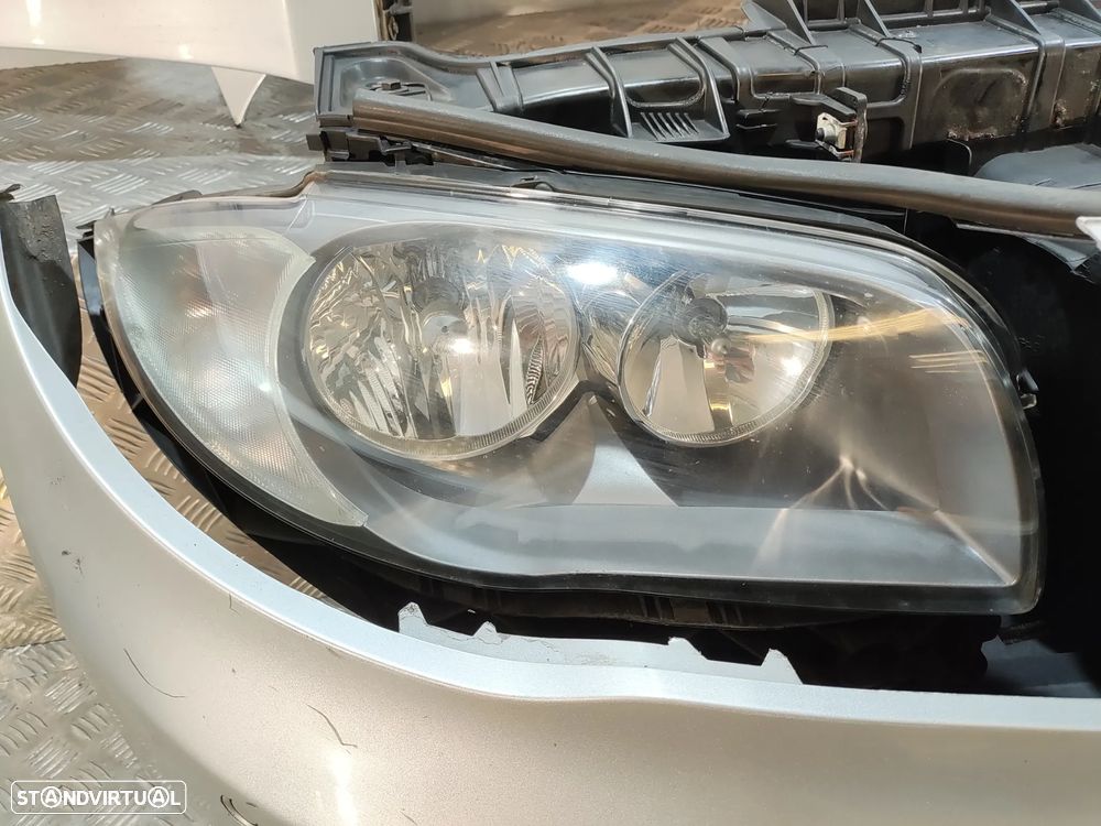 FRENTE COMPLETA BMW SERIE 1 E87 E81 PACK M CAPOT PARACHOQUES SENSORES GUARDA-LAMAS OTICAS RADIADOR VENTILADOR FRENTE FIBRA REFORÇO - 18