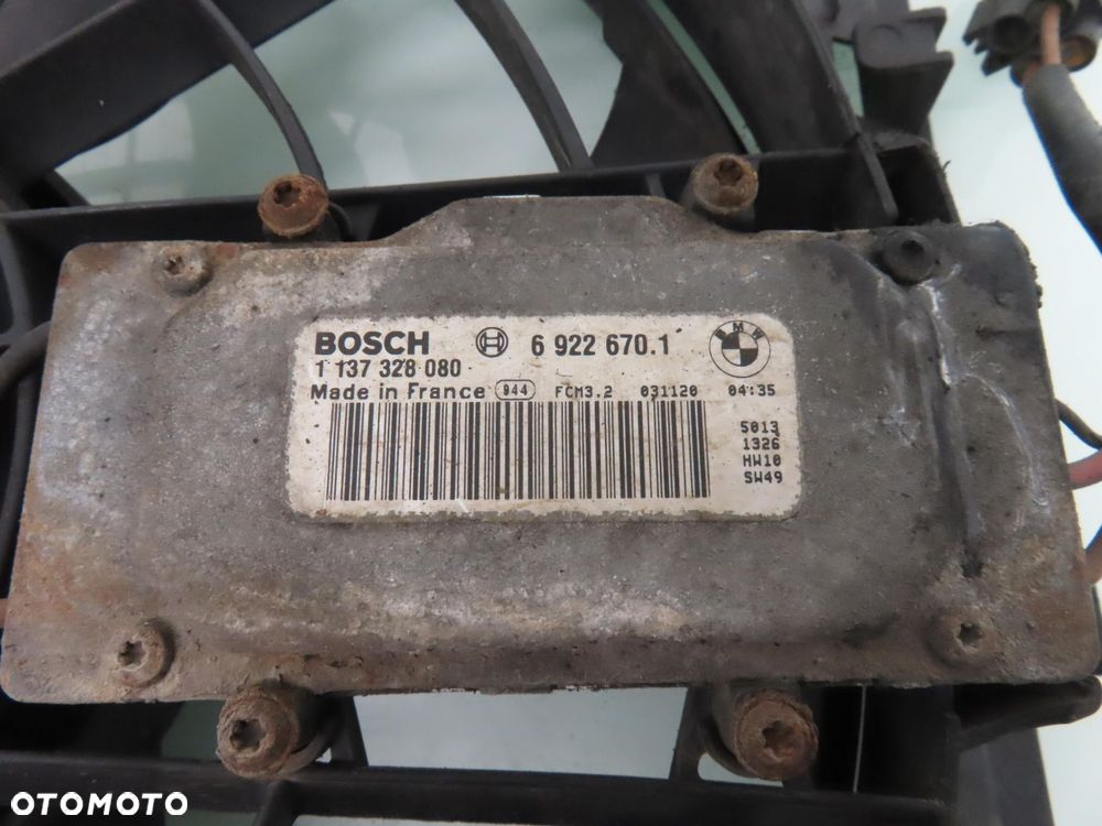 WENTYLATOR CHŁODNICY BMW E46 318 7525508 69226701 3135103555 - 3