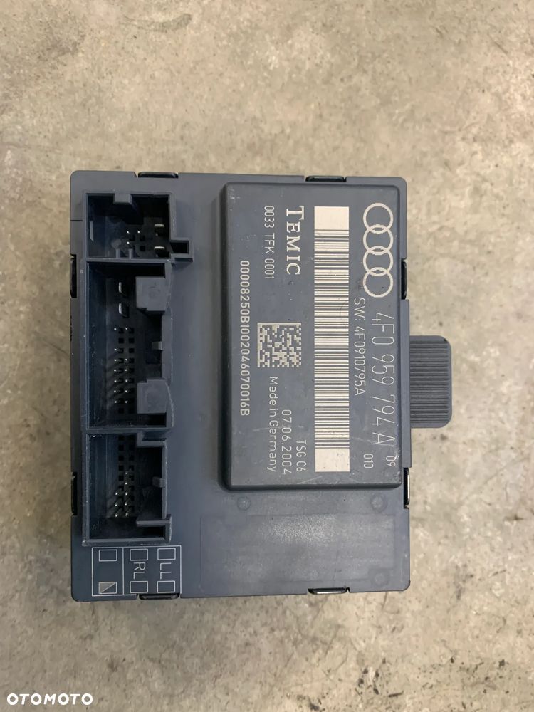 moduł sterownik drzwi 4F0959794A 4F0959795A A6 C6 3.0 TDI BMK - 3