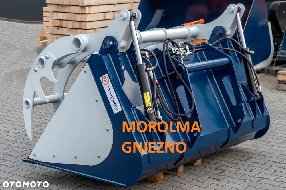 Łyżka z dociskiem szufla MAXI TELESKOP/GOLIAT FK MACHINERY łyżko-krokodyl - 8