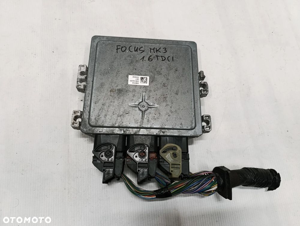 KOMPUTER STEROWNIK SILNIKA FORD FOCUS MK3 BV61-12A650-DGA - 3