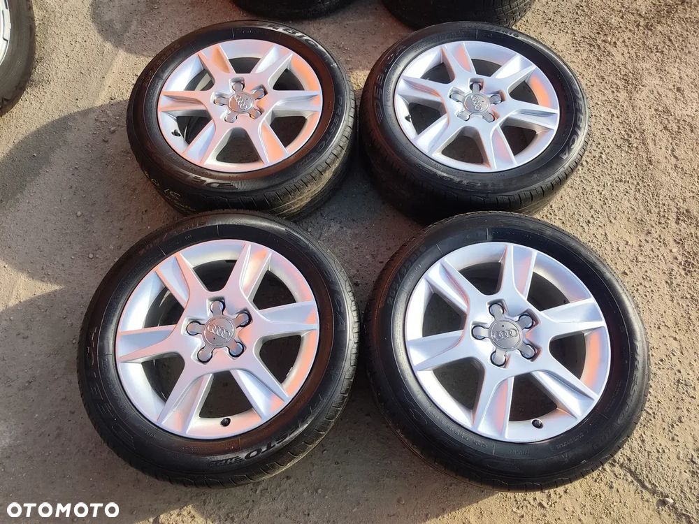 5x112 Alufelgi Felgi Aluminiowe Oryginalne 16 Koła Letnie Lato AUDI A3 8P 8P0 A4 B5 B6 A6 C5 VW SEAT SKODA 6,5mm 22r. Legnica ALU-RAD 205/55 - 2