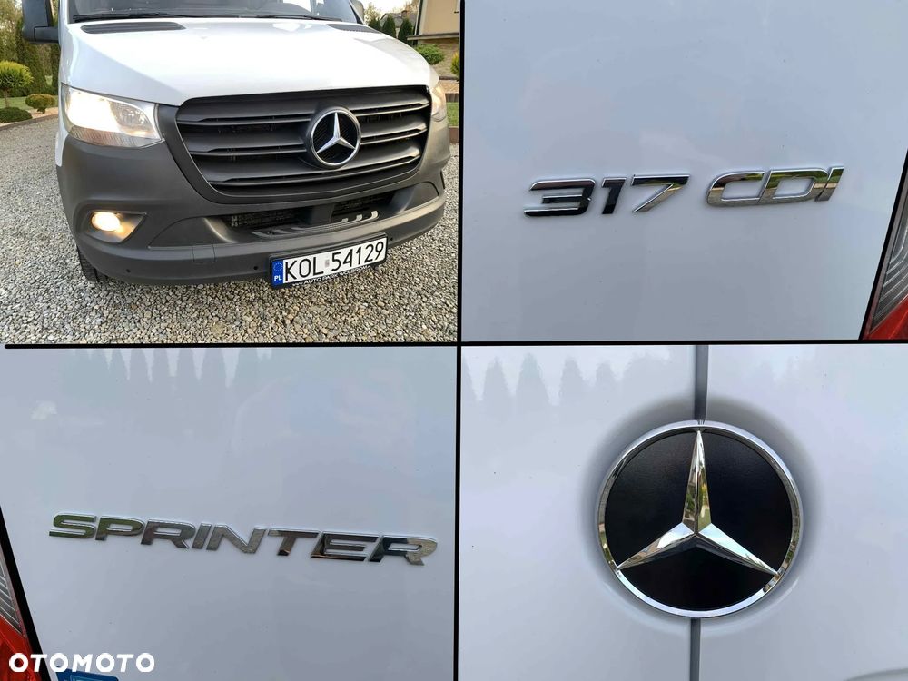 Mercedes-Benz Sprinter 317 Long PIĘKNY Webasto Kasa Najdłuższy Automat - 25