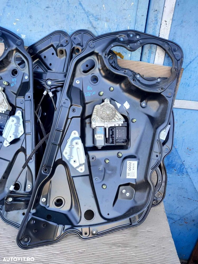 Vw Passat B6, ansamblu macara motoras deschidere geam portiera - 6