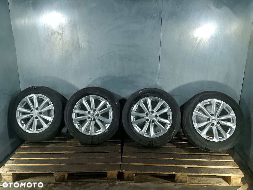 FELGI ALUMINIOWE KOMPLET 17 Z OPONAMI NISSAN QASHQAI ( 06-12 ) 4EA1A - 1
