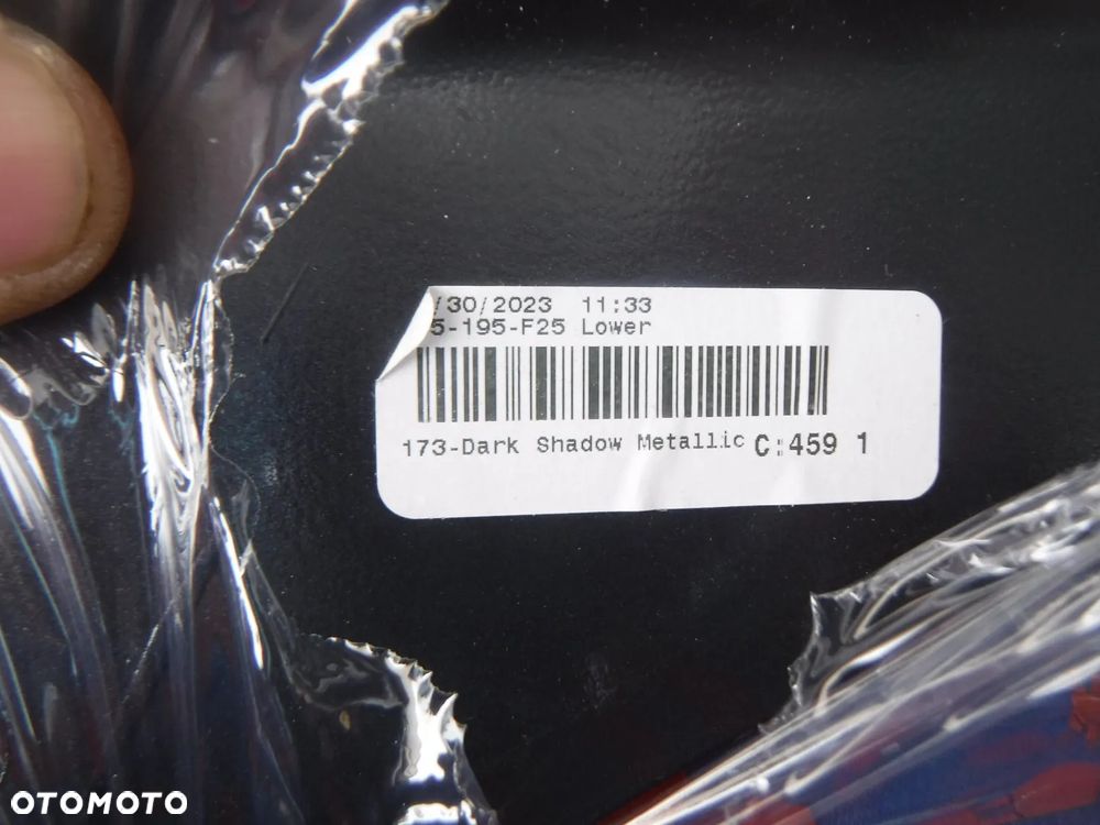 bmw x3 f25 m pakiet spoiler zderzaka tył nowy oryginał tylny - 2