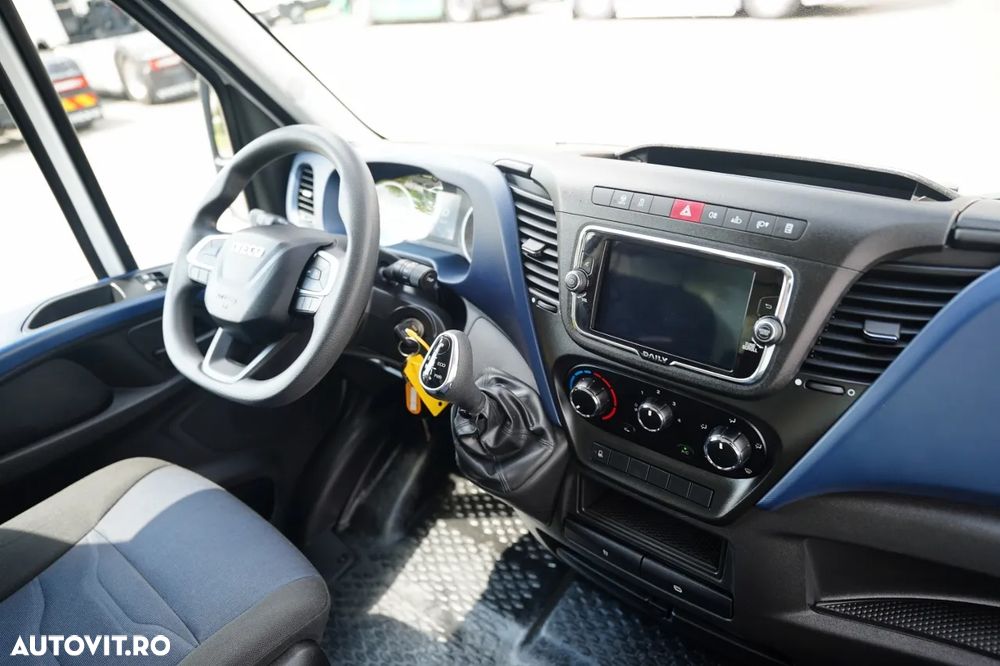 Iveco DAILY 35-180 / CONTAINER / HI-MATIC / PALFINGER LIFT / 3 LOCURI / 2021 - 28