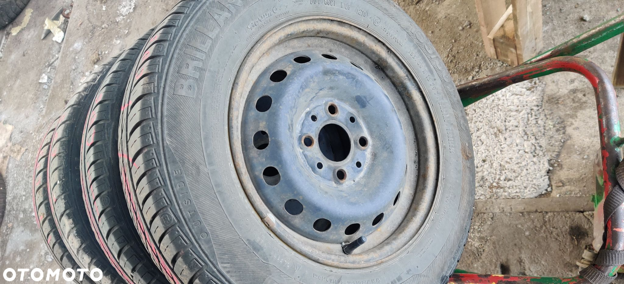 KOŁA FELGI STALOWE 13 CALI OPONY LATO ŁADNE DAEWOO LANOS OPEL CORSA C 4X100 ET49 175/70/13 - 9