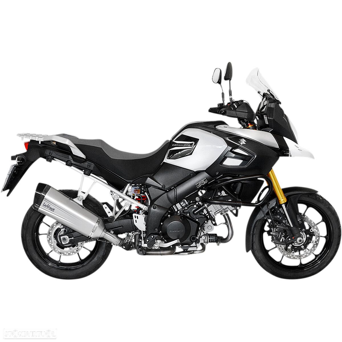 ponteira escape leovince suzuki dl 1000 abs v-strom  - 15304t - 1