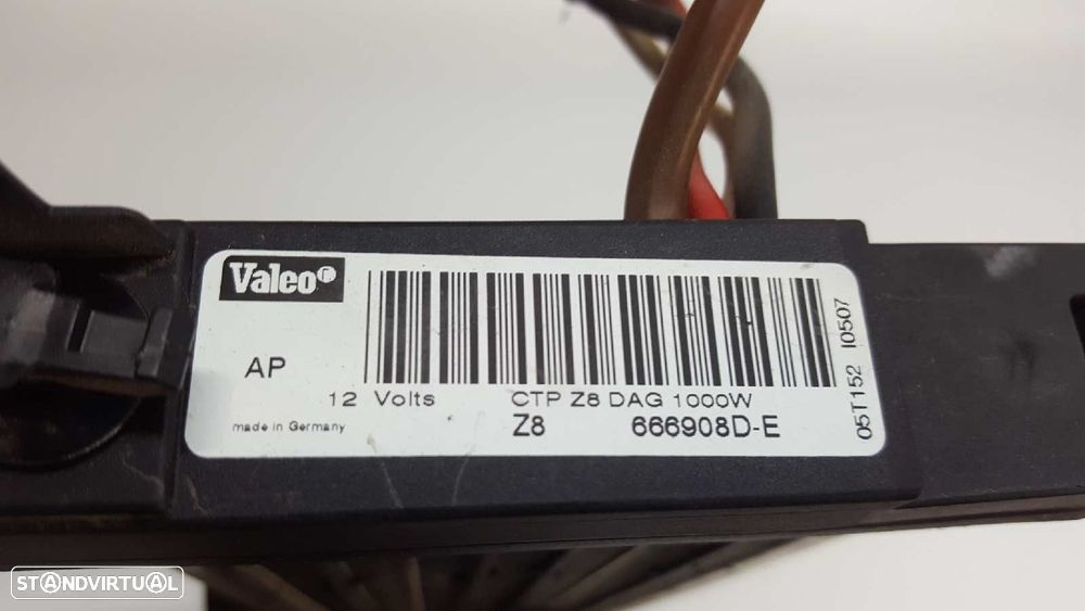 RESISTÊNCIA SOFAGEM PEUGEOT 607 (S2) DIAMANTE PACK - 4