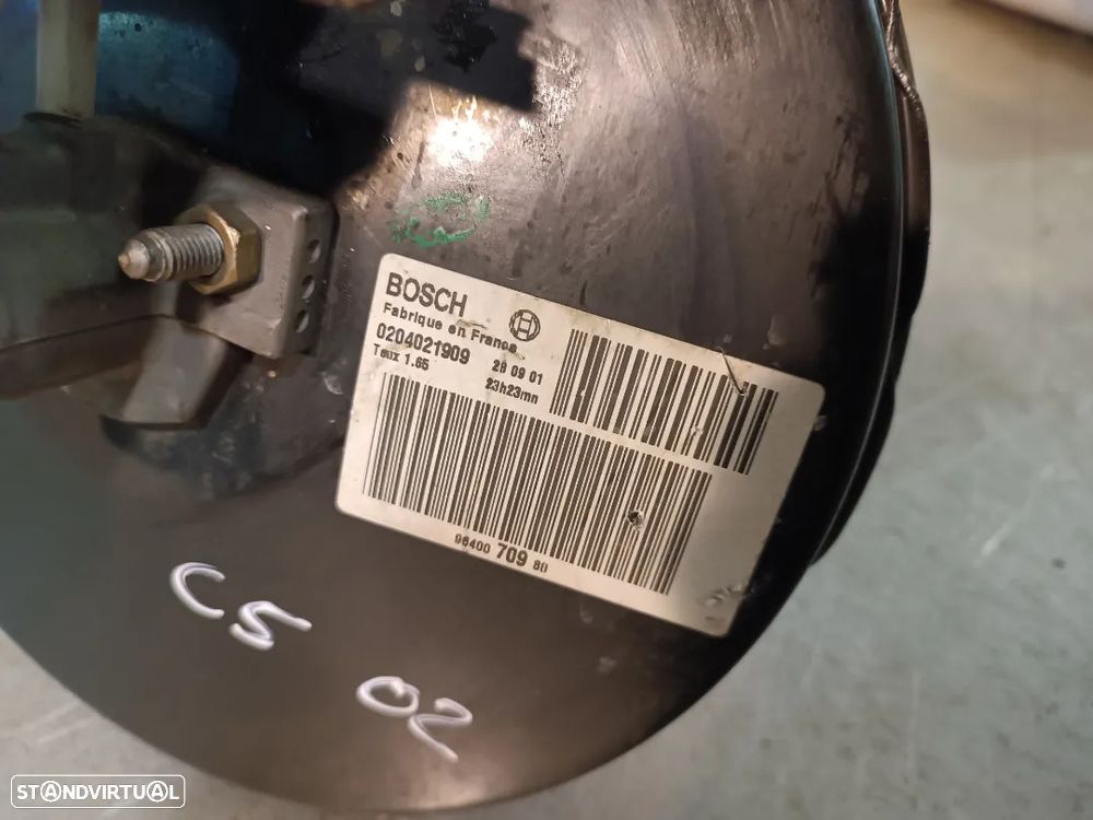 SERVOFREIO / SERVO FREIO COM BOMBA CITROEN C5 964670998001-04 - 9640070980 0204021909 0204024799 - 2