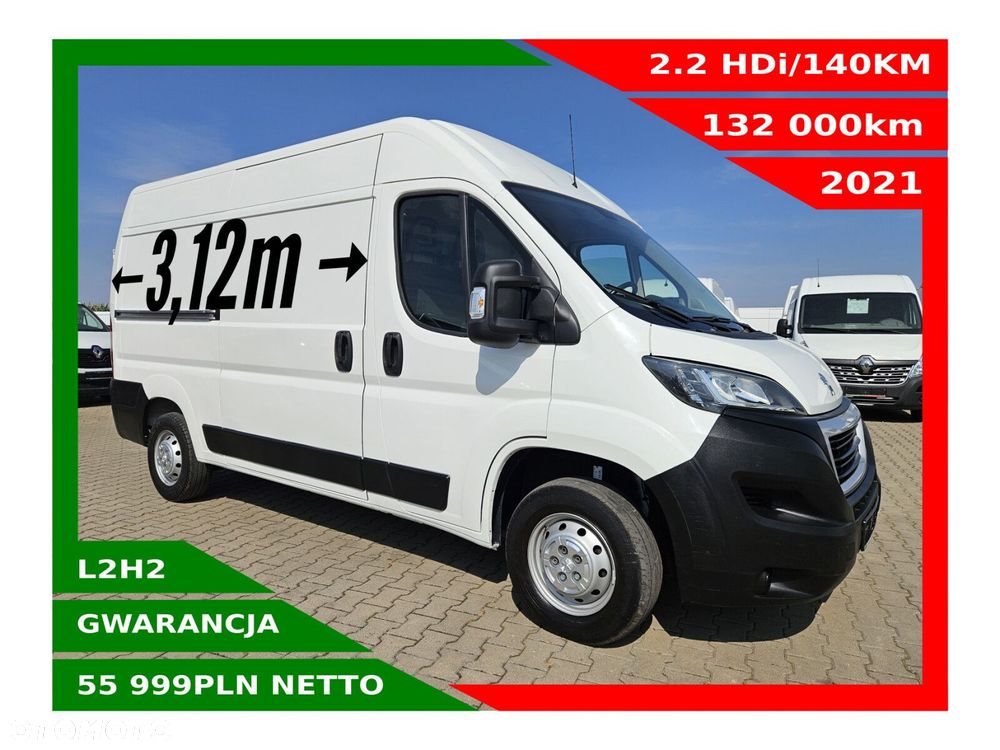 Peugeot boxer L2H2 *55999zł NETTO* 2.2 HDi/140KM - 1