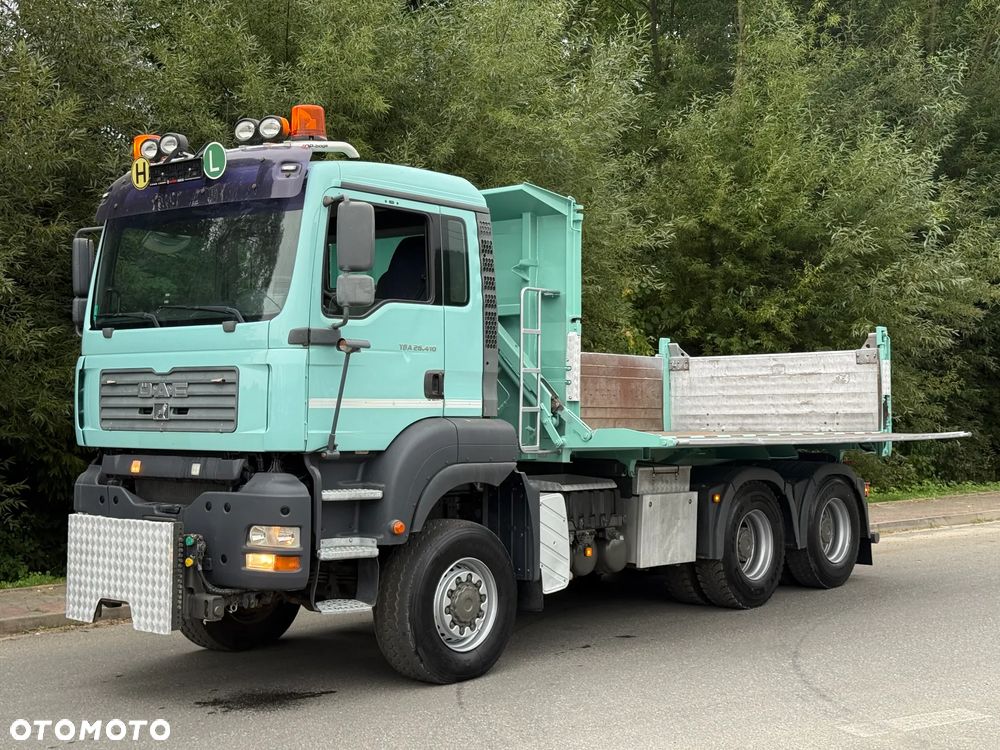 MAN * TGA 26.410 MAN  * Kiper / Wywrotka * 6x6 * Sprowadzona * Bordmatik  x2 * Bardzo Dobry Stan - 14