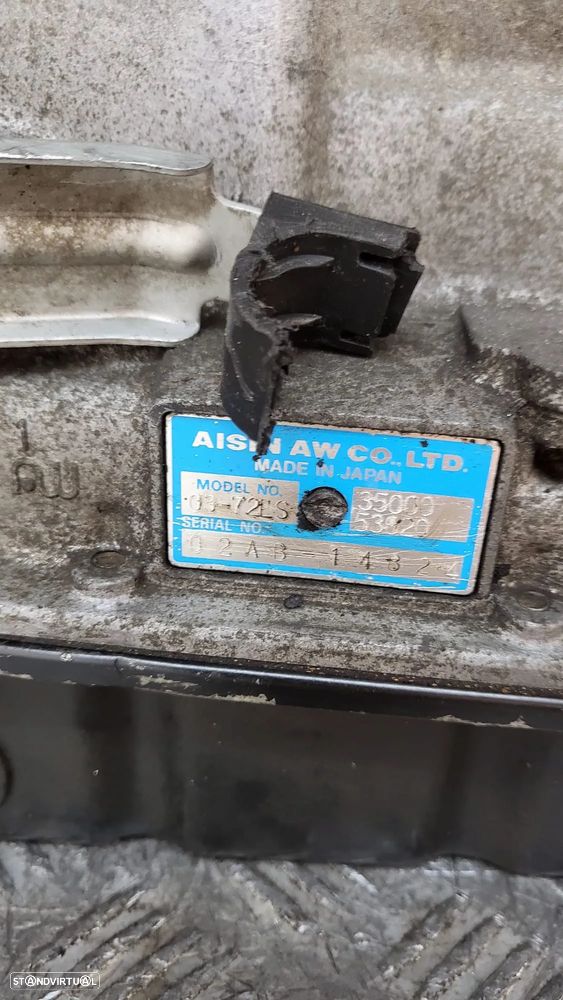 Caixa 5 Velocidades 0372LS 35000-53020 35010-53020 Automática Lexus IS200 IS300 1GFE - 9