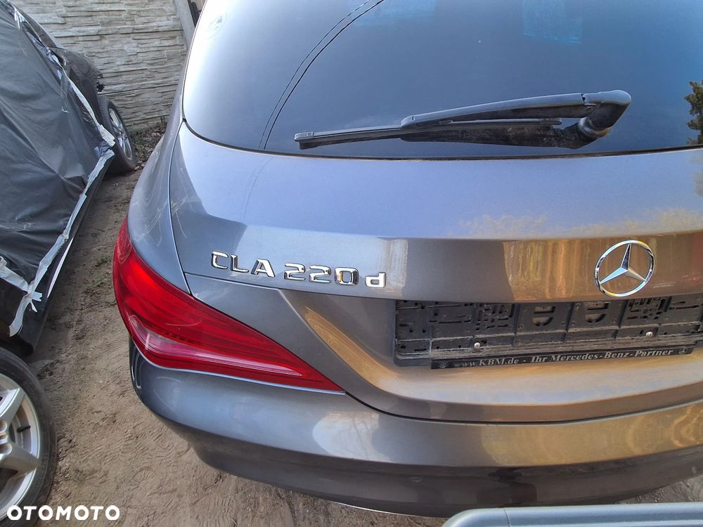 MERCEDES CLA KOMPLETNY TYŁ KOMBI W KOLOR 787 KLAPA ZDERZAK LAMPY LED STAN W KOLOR DO MONTAŻU 2016 ROK - 8