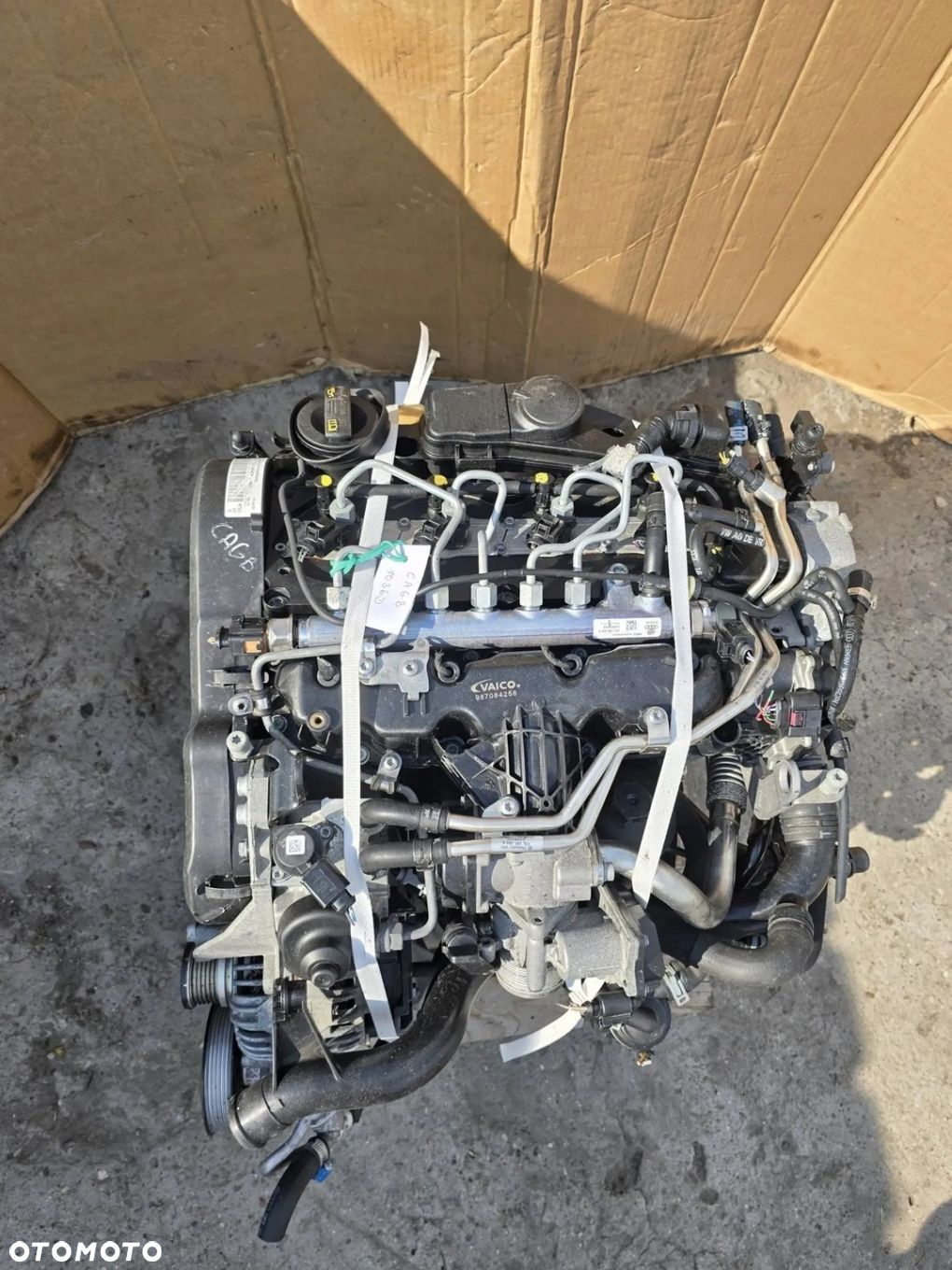 SILNIK KOMPLETNY VW SKODA SEAT AUDI CAGB NR 7036D - 4