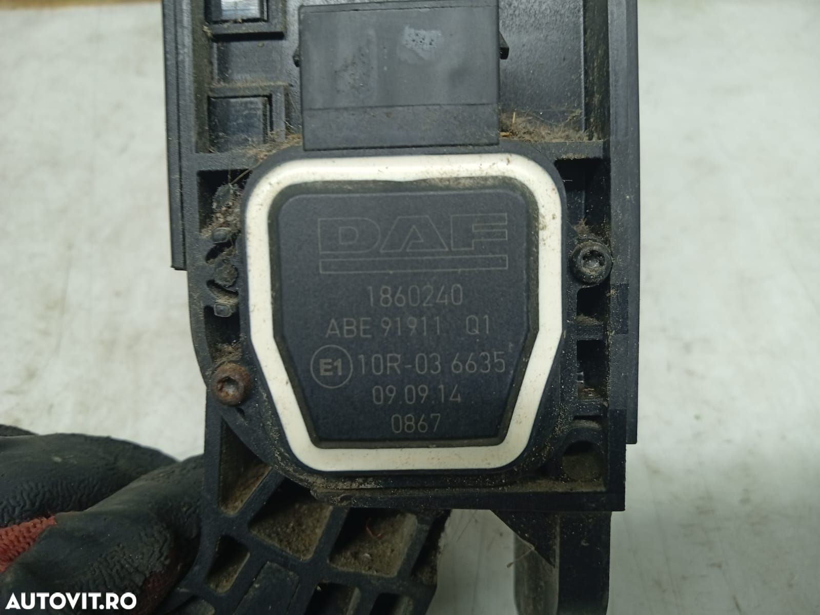 Pedala acceleratie 1860240 Daf XF 105 generatia [2013 - 2021] - 3