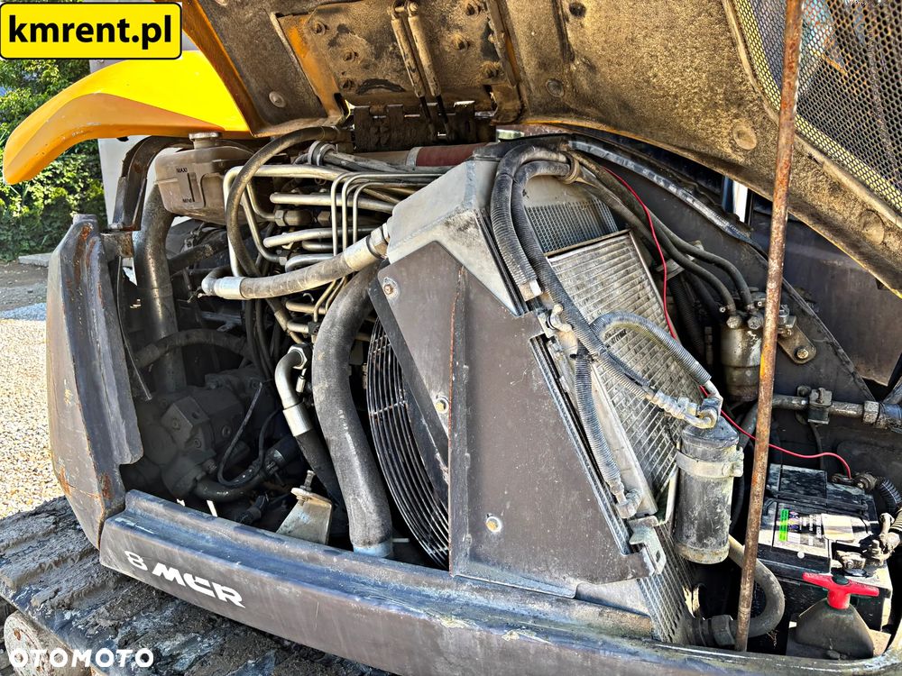 Mecalac 8 MCR MINI-KOPARKA 2012R. | MECALAC 6 MCR, JCB 8065 8080 8085 85 Z VOLVO ECR 88, CAT 308, 307 , BOBCAT 80 KOMATSU PC 88 - 36