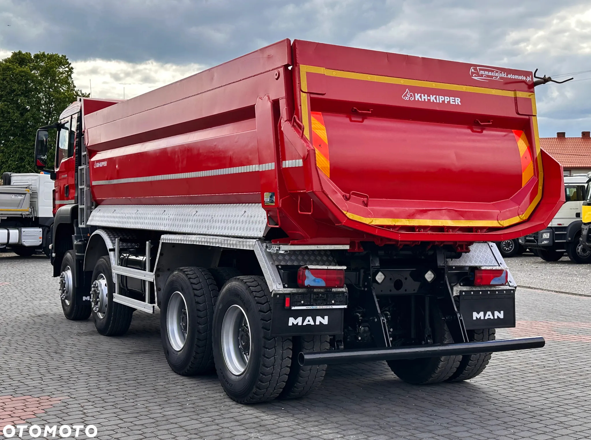 MAN TGS 41.480 8X8 WYWROTKA KH KIPPER / REDUKTOR - 16