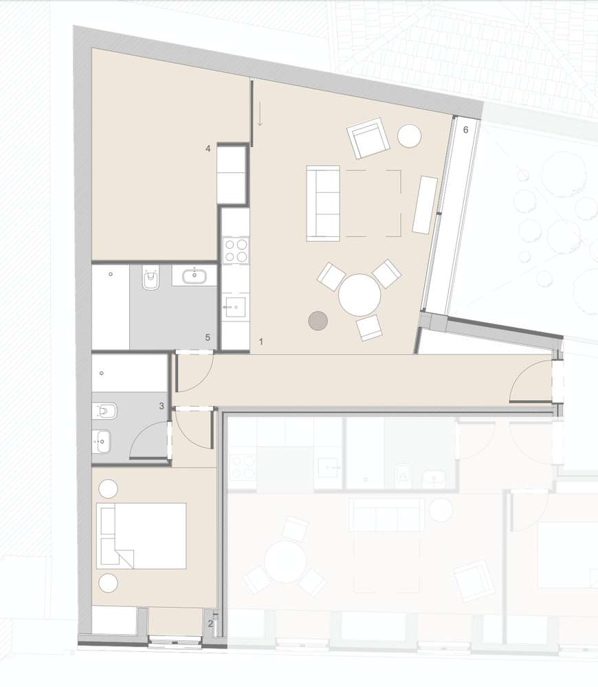 Apartamento T1+1 no Último Piso com Varanda | Centro do Porto - Grande imagem: 4/4