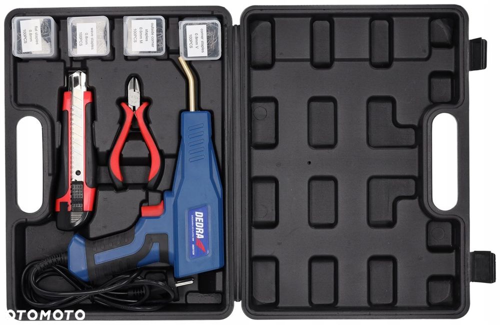 Zgrzewarka do plastiku DEDRA moc 50W max temp. 500 stopni zszywki 4x100 szt - 15