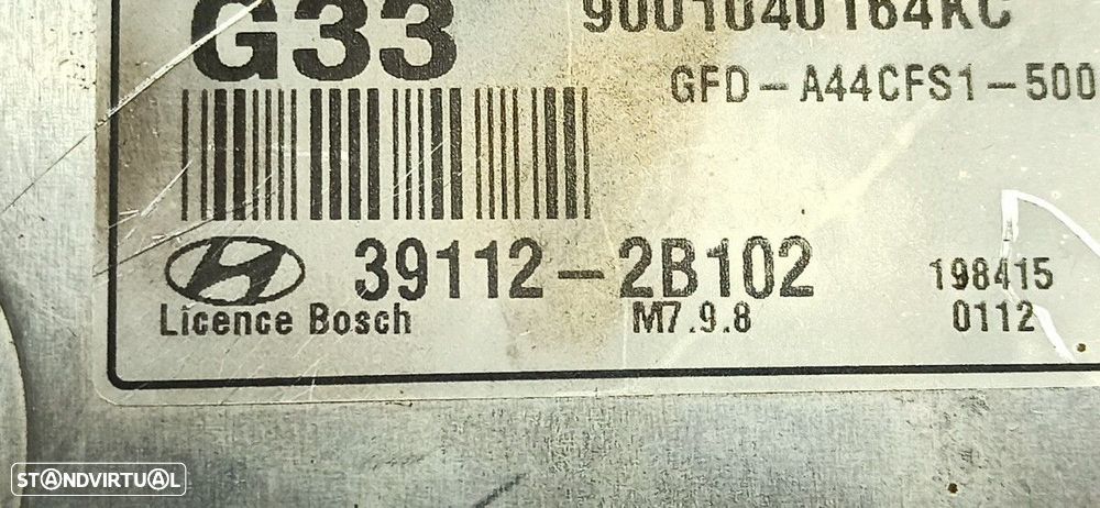 CENTRALINA DO MOTOR UCE HYUNDAI I30 CLASSIC - 2