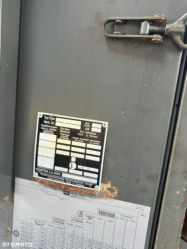 Claas JAGUAR 870 PROFISTAR  V8 MERCEDES ORBIS 850 - 19